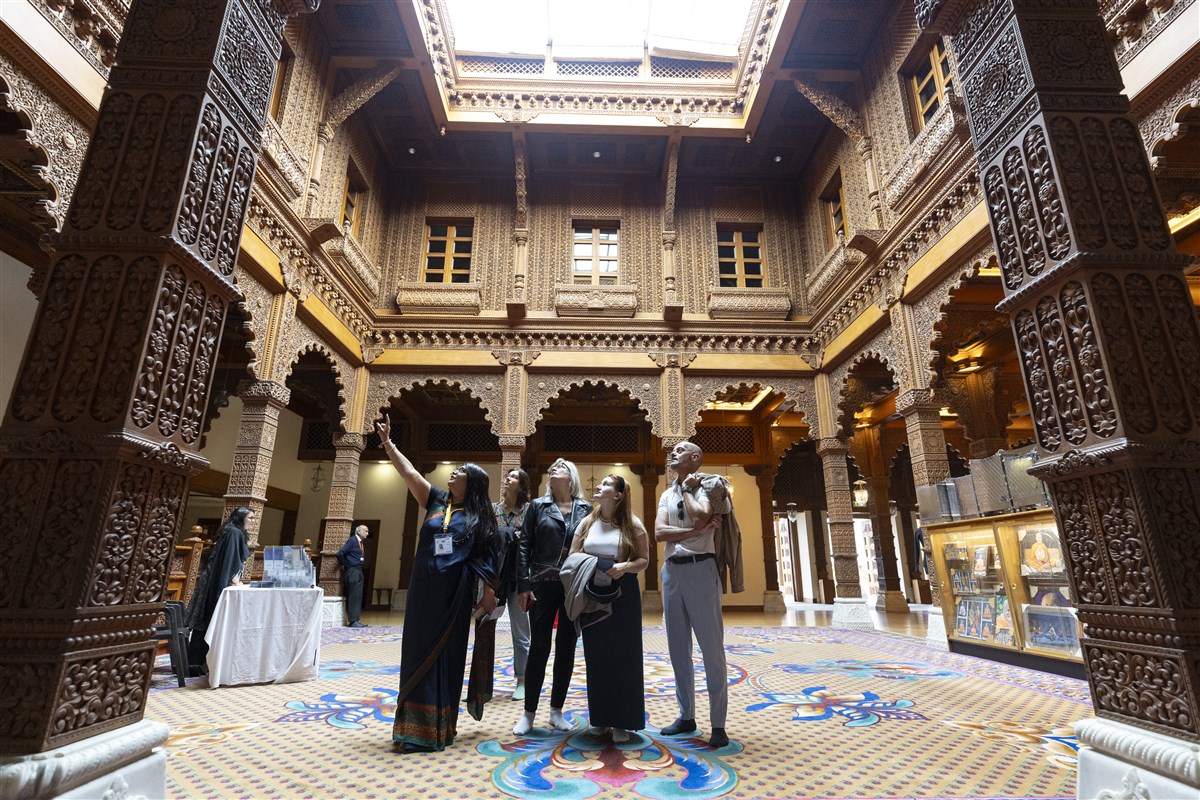 Neasden Temple Participates in Open House Festival, London, UK
