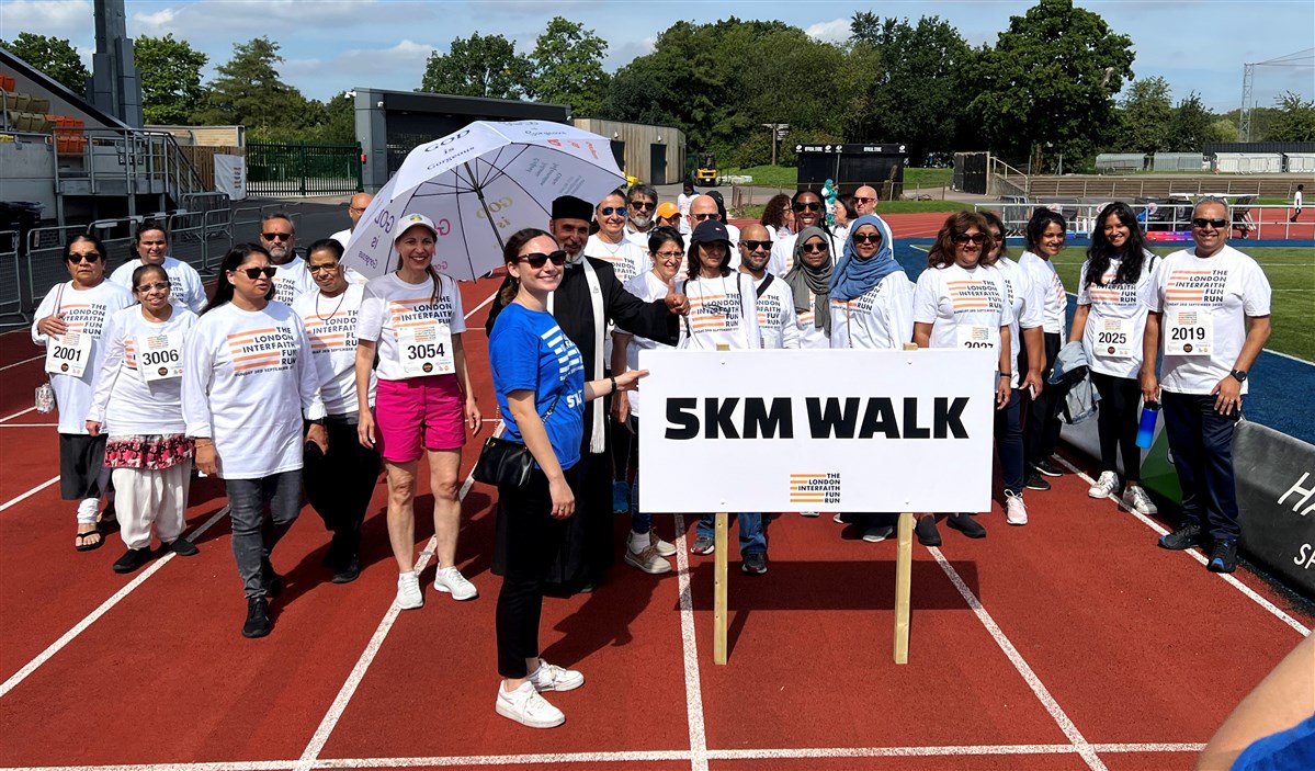 Interfaith Charity Run, London, UK