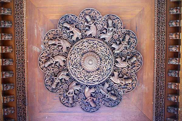 Toronto -  Intricate carvings within the Haveli