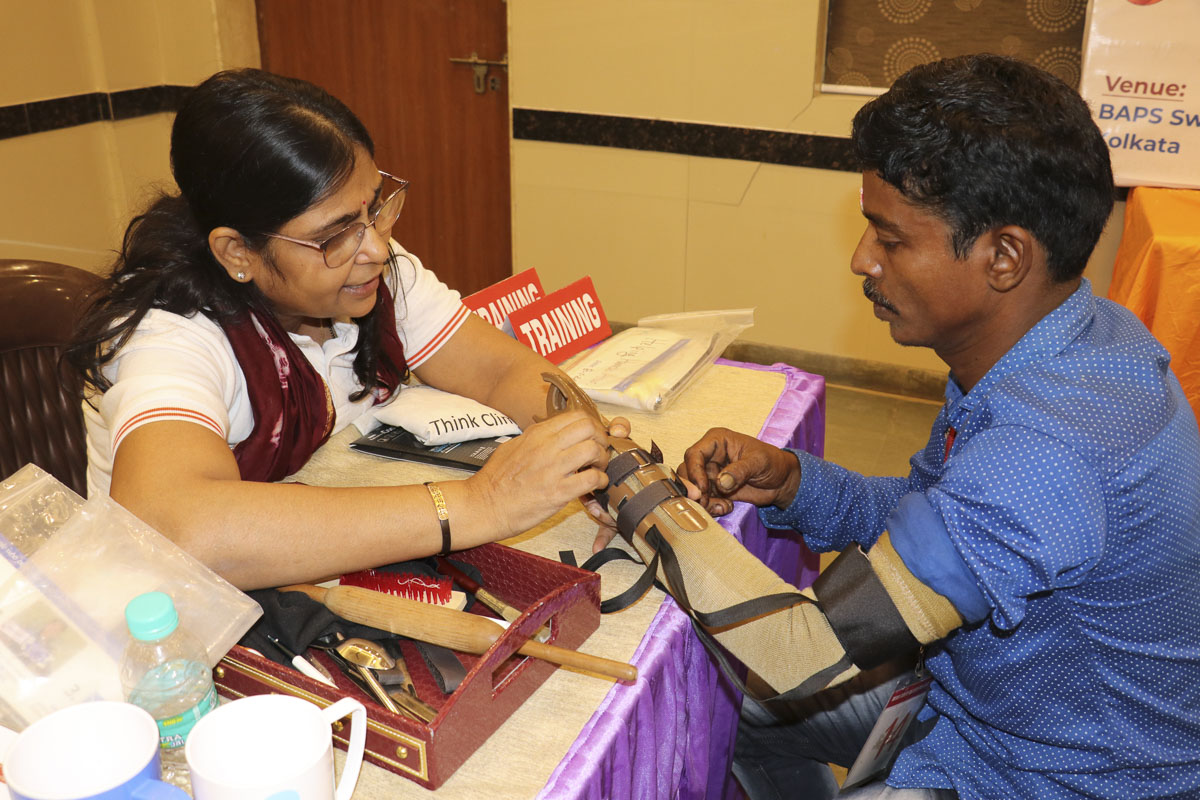 Prosthetic Hand Saksham Camp