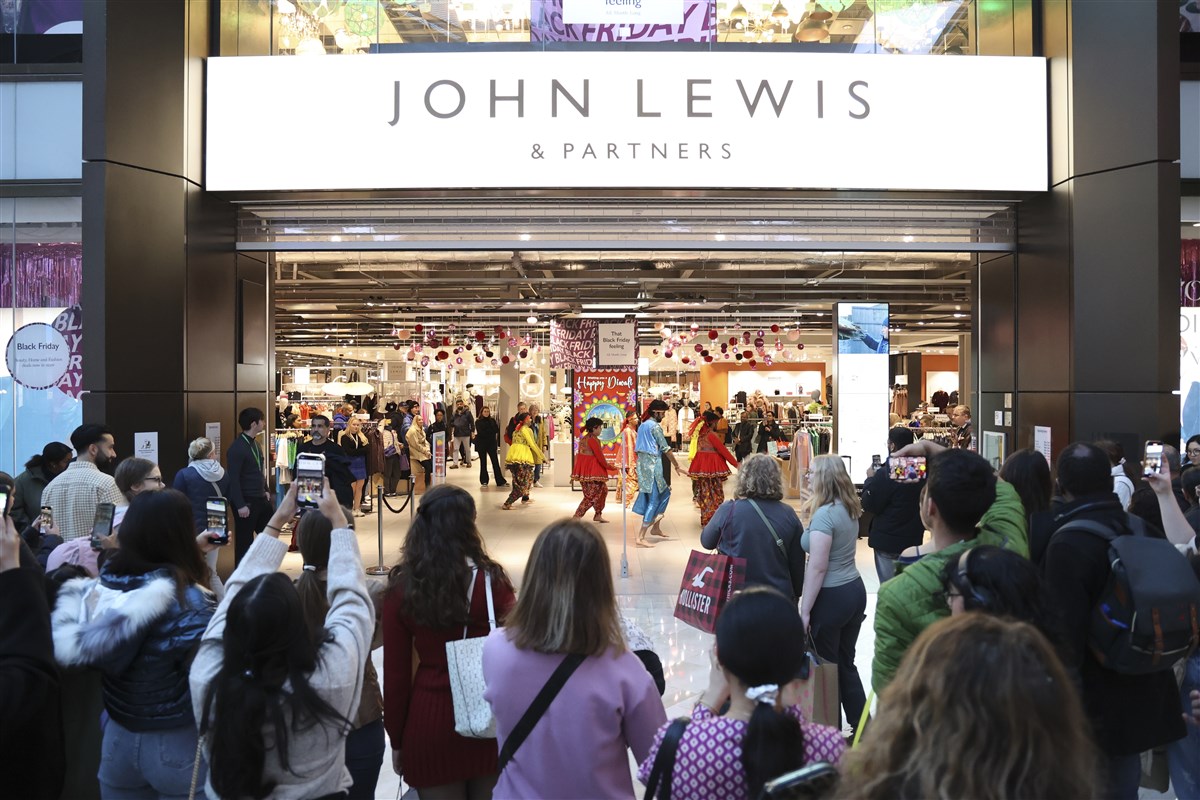 John Lewis, a leading British brand of department stores, hosted Diwali celebrations for ten days at one of their flagship stores, in Westfield London, the largest shopping centre in Europe
