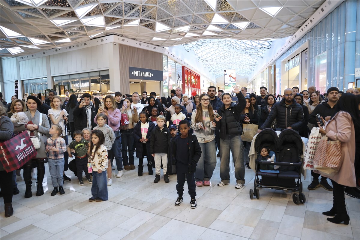 Diwali at Westfield London shopping centre