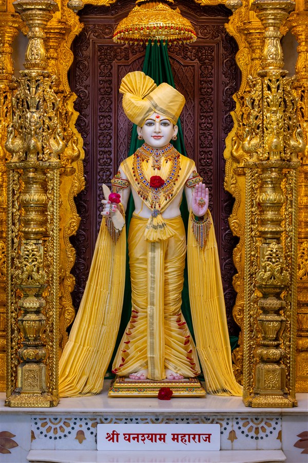 BAPS Shri Swaminarayan Mandir, Bochasan, Shri Ghanshyam Maharaj