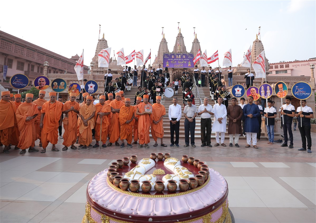 Mandir Udghosh Pad Yatra