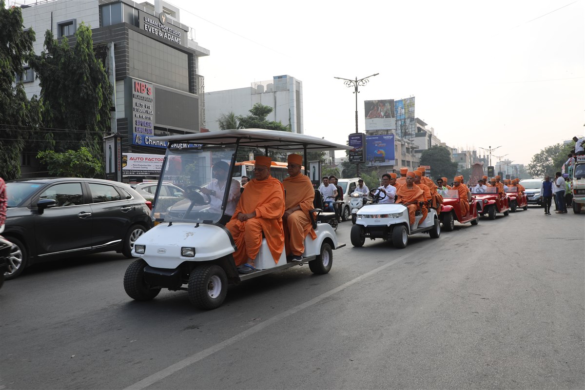 Mandir Udghosh Pad Yatra
