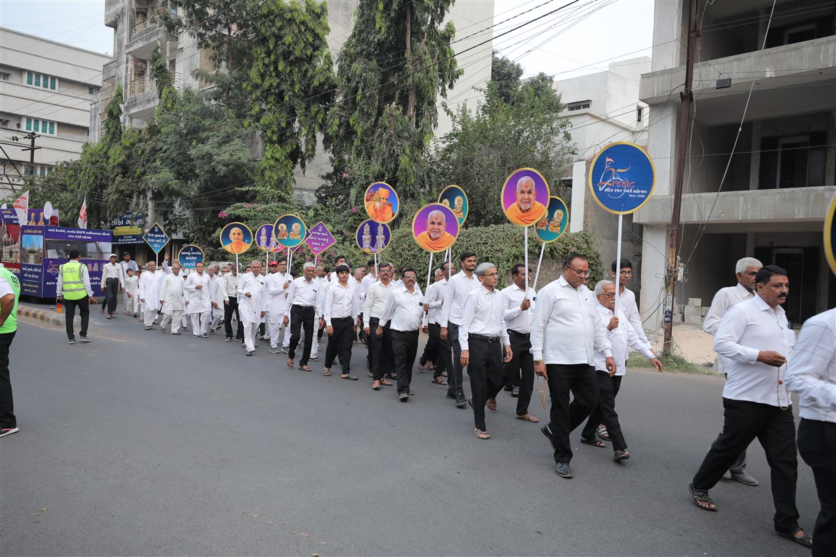 Mandir Udghosh Pad Yatra