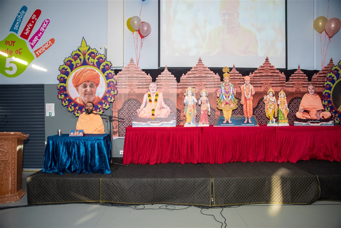 102nd Birthday Celebration of Brahmaswarup Pramukh Swami Maharaj, Brisbane North