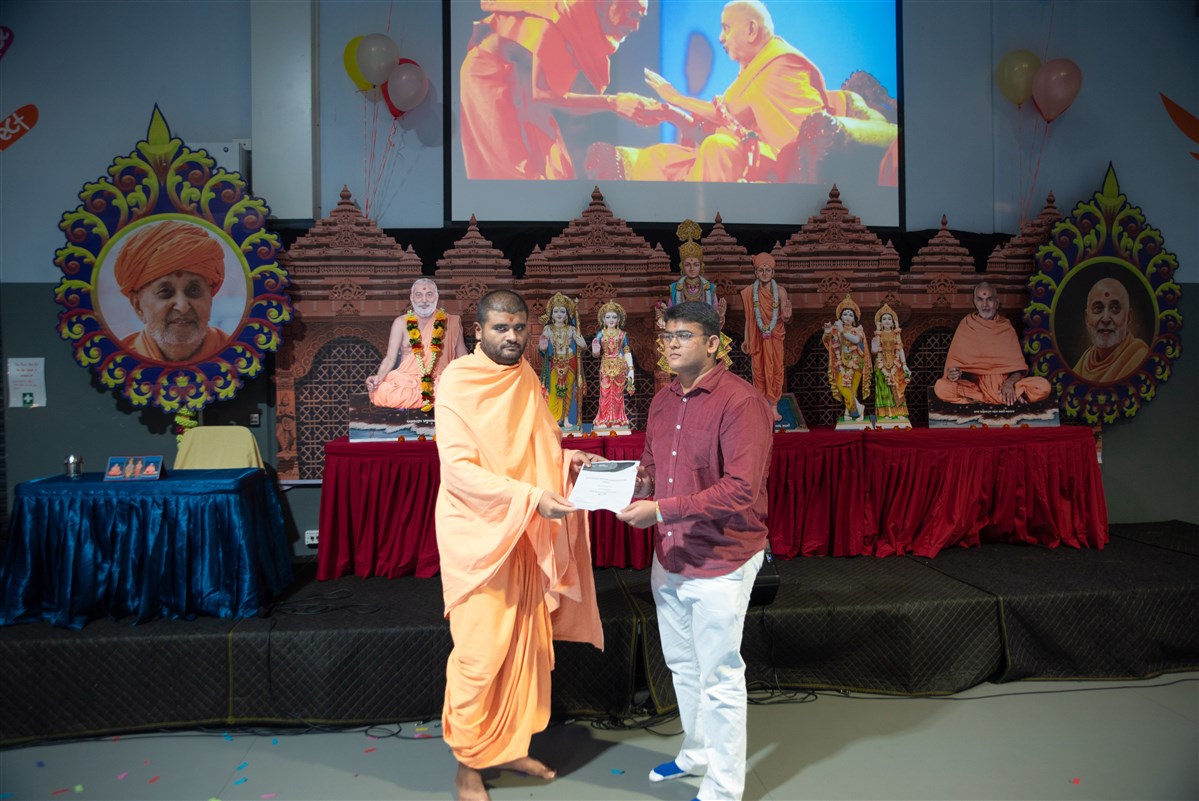 102nd Birthday Celebration of Brahmaswarup Pramukh Swami Maharaj, Brisbane North