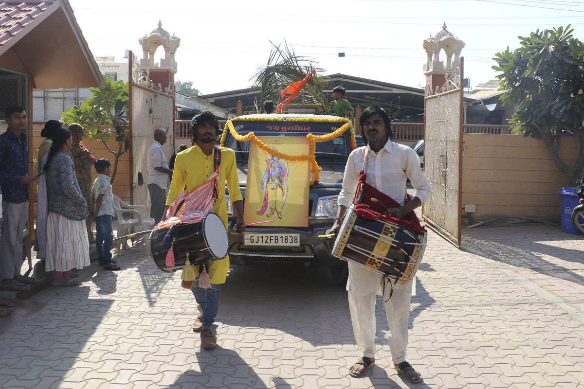 Shri Ram Janmbhoomi Mandir Akshat Kumbh Vadhamana, Bhuj