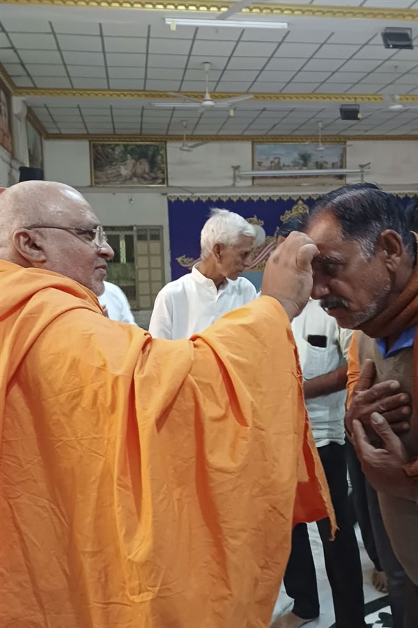 Shri Ram Janmbhoomi Mandir Akshat Kumbh Vadhamana, Bavla