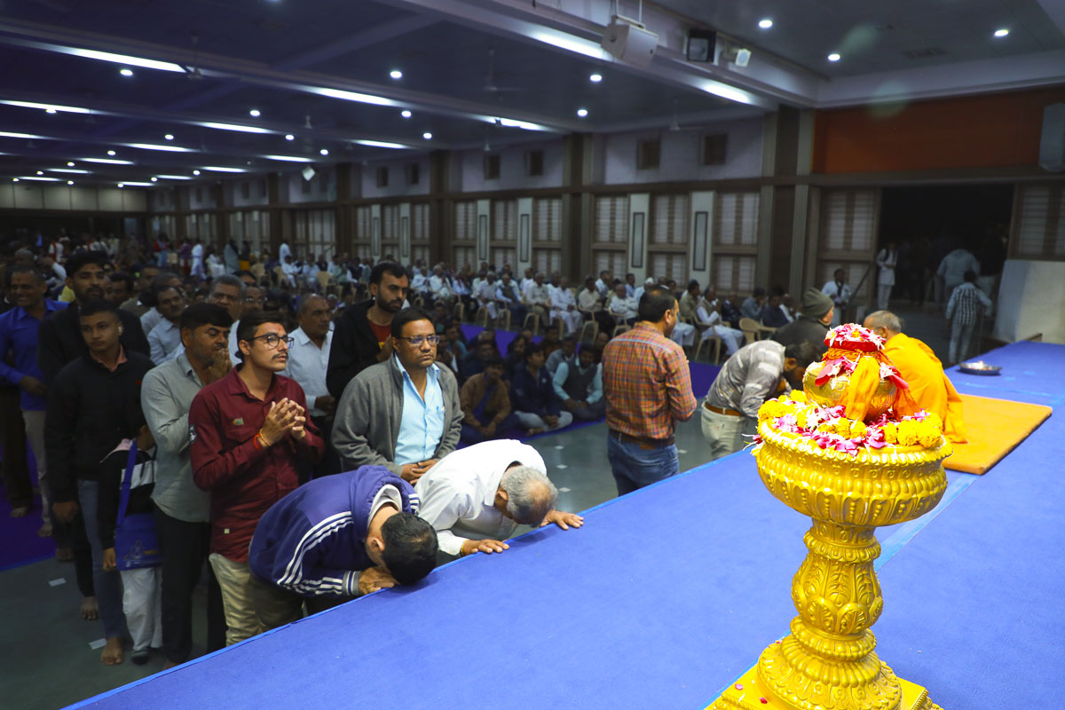 Shri Ram Janmbhoomi Mandir Akshat Kumbh Vadhamana, Jamnagar