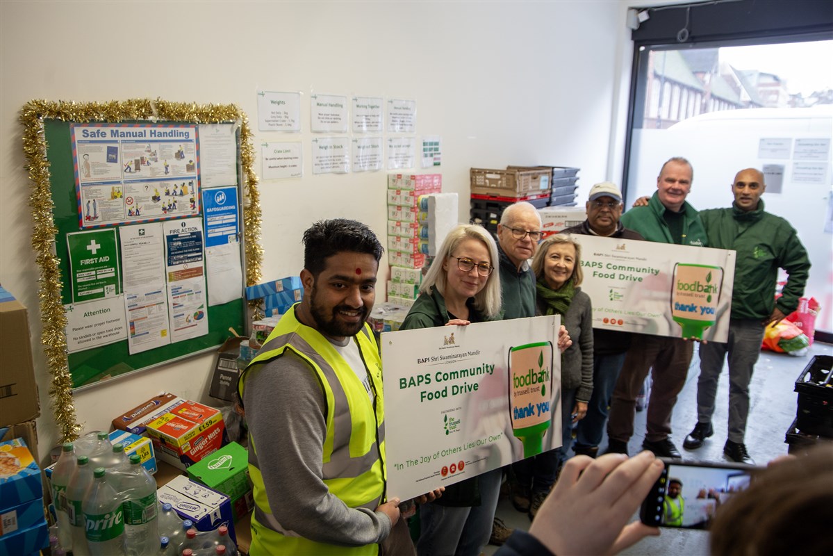 Brent Foodbank (The Trussell Trust), London, UK