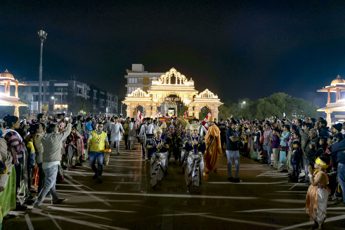 Shri Ram Janmbhoomi Mandir Akshat Kumbh Vadhamana, Bhavnagar