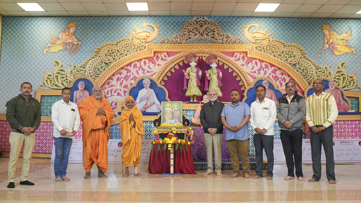 Shri Ram Janmbhoomi Mandir Akshat Kumbh Vadhamana, Dholka