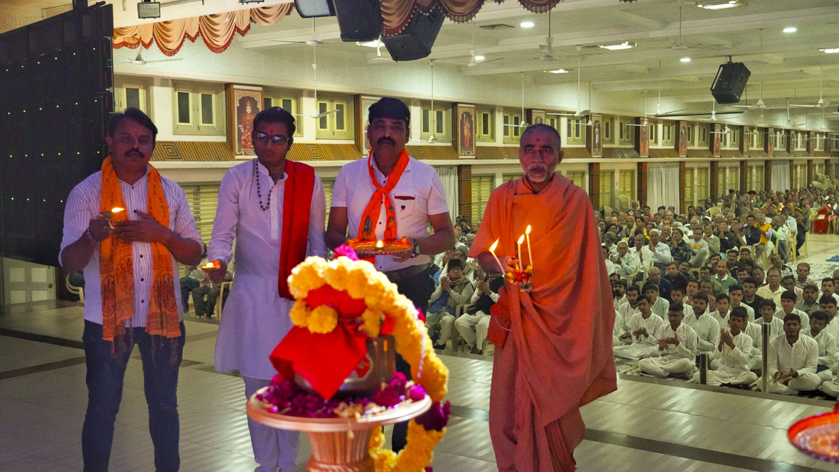 Shri Ram Janmbhoomi Mandir Akshat Kumbh Vadhamana, Mahesana