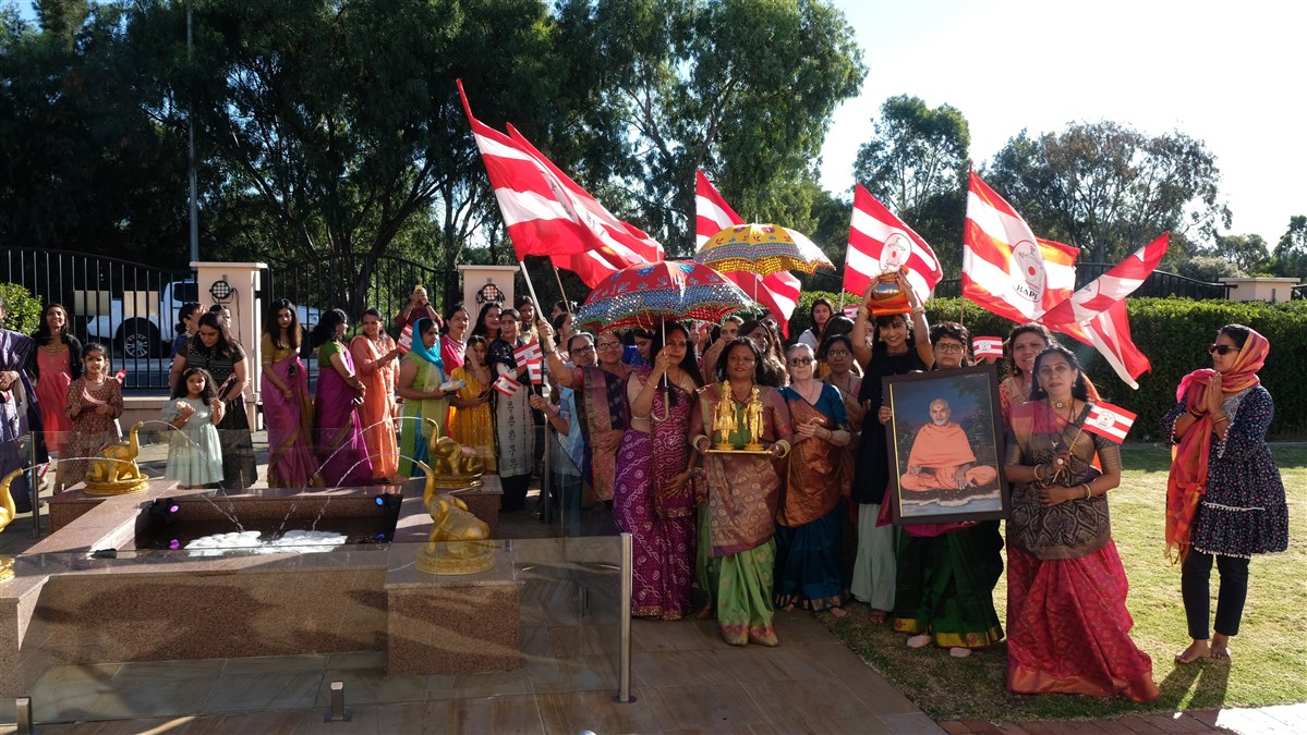 Shri Ram Janmbhoomi Mandir Akshat Kumbh Vadhamana, Adelaide