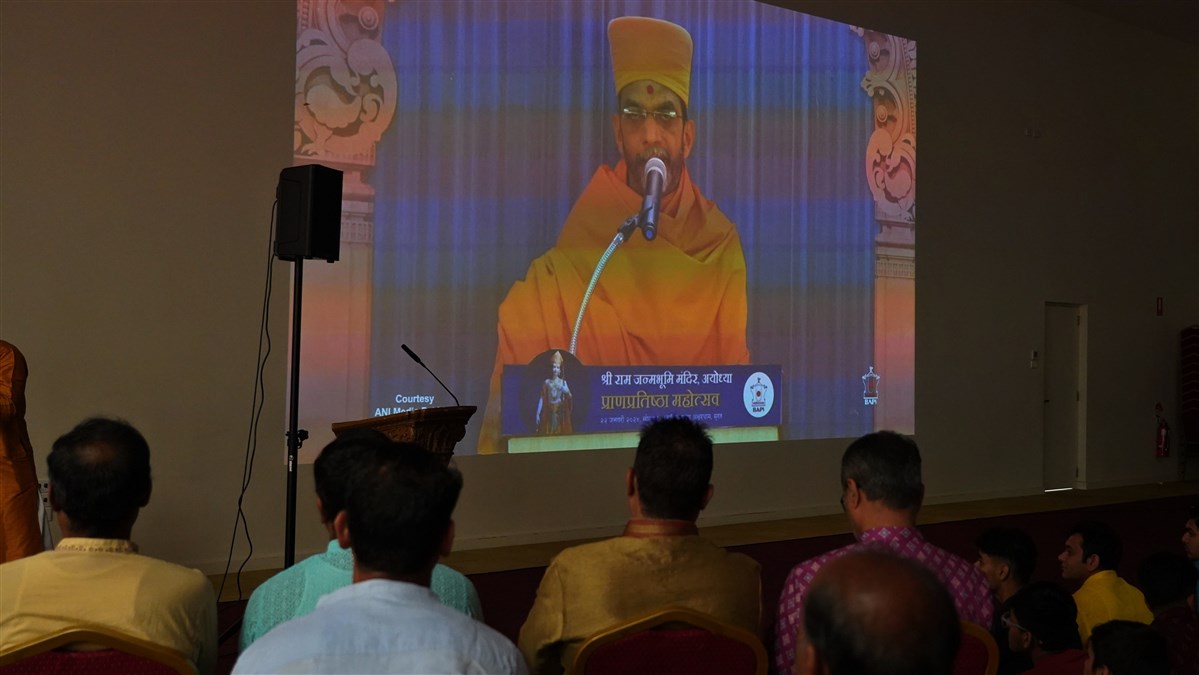 Shri Ram Mandir Pranpratishtha Celebrations, Adelaide