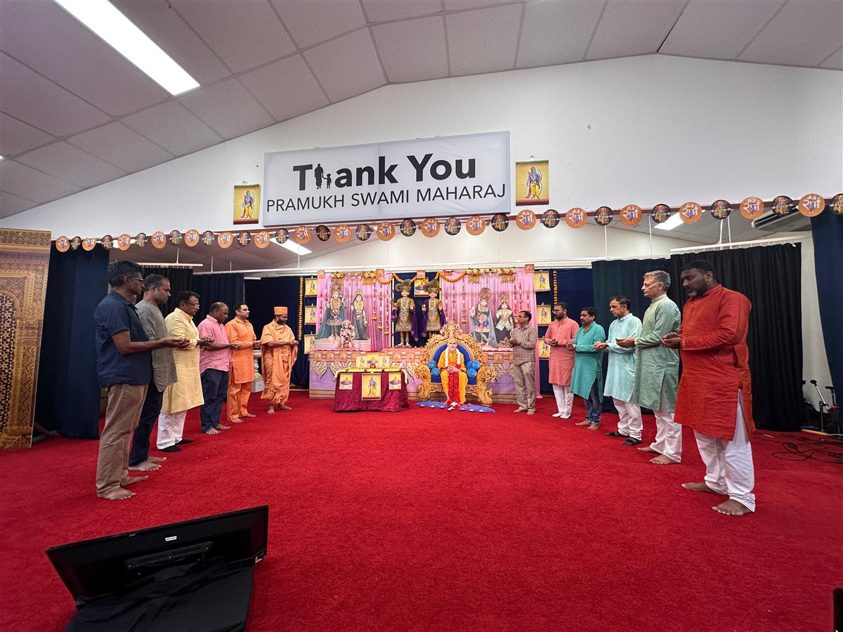 Shri Ram Janmbhoomi Mandir Akshat Kumbh Vadhamana, Brisbane