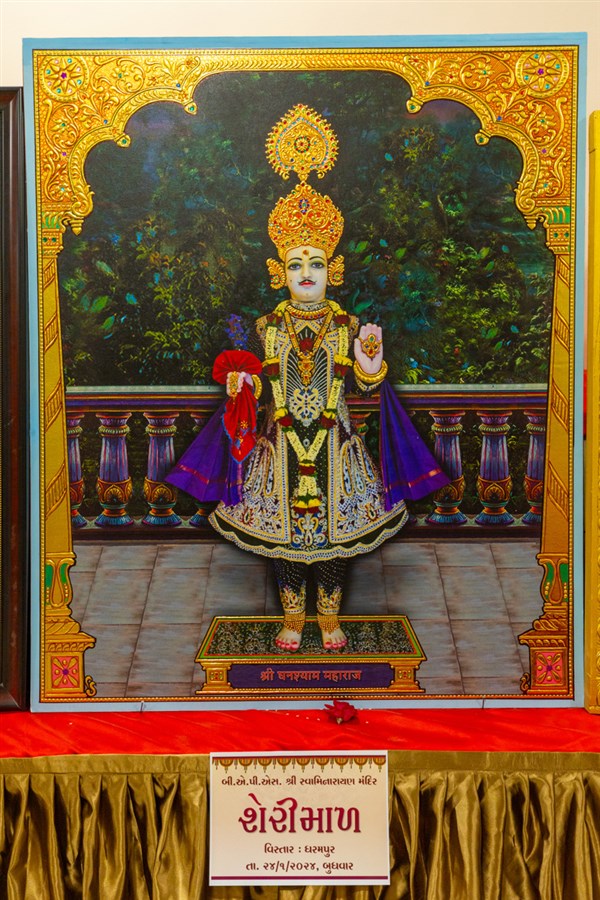 Murtis to be consecrated at BAPS Shri Swaminarayan Mandir, Sherimal (Dharampur), India