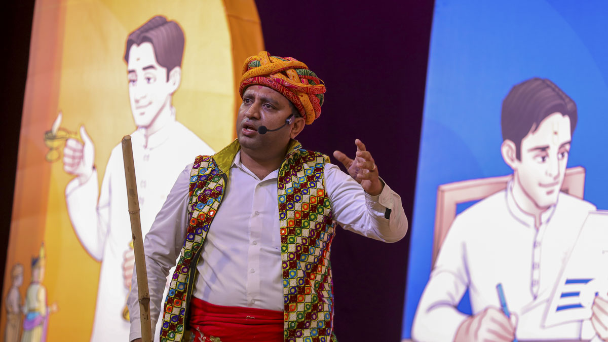 Bal karyakars present during a delightful session entitled ‘The World of Stories’