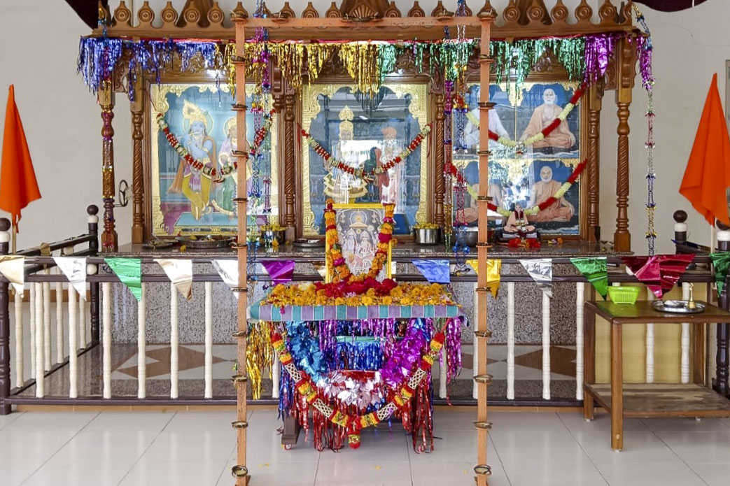Shri Ram Mandir Pranpratishtha Celebration at BAPS Center, Yoginagar (Ukhadmora)