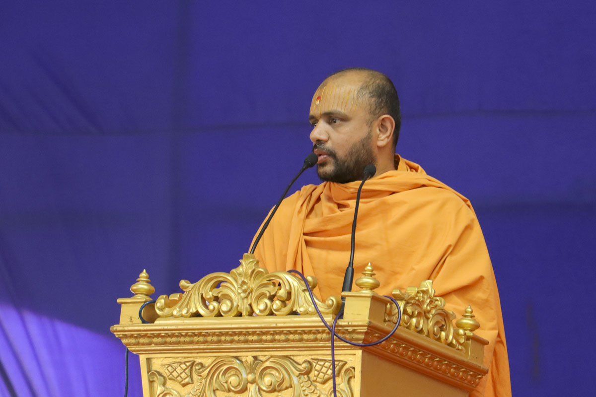 Shilanyas Mahotsav of BAPS Shri Swaminarayan Mandir,  Vyara