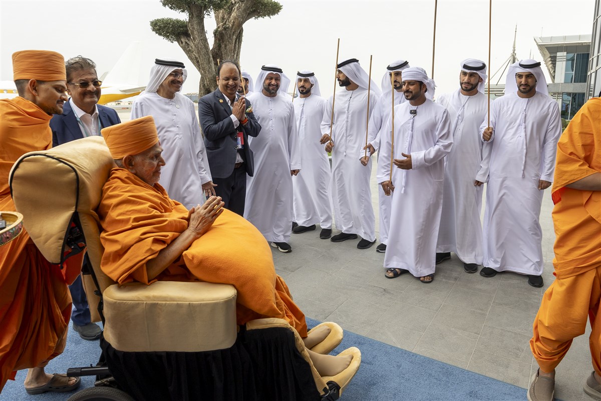 The traditional Arabic performance is usually reserved for special occasions and welcoming heads of state