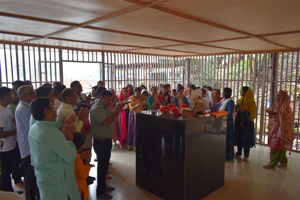Shri Ram Mandir, Ayodhya, Inauguration Celebrations at BAPS Mandir, Jinja