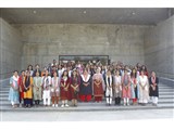 Alumni group photo with Dr. Neeta Shah and Dr. Binal Mandanka.