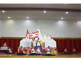 Students performing dance