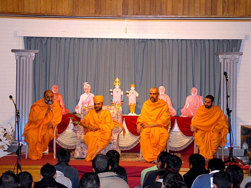 BAPS Sadhus in Melbourne, photos