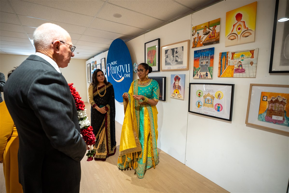 Governor-General of Australia Visits BAPS Shri Swaminarayan Mandir, Canberra