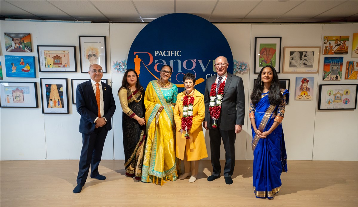 Governor-General of Australia Visits BAPS Shri Swaminarayan Mandir, Canberra