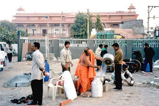 Relief Work at Bhuj in Early Days   -  