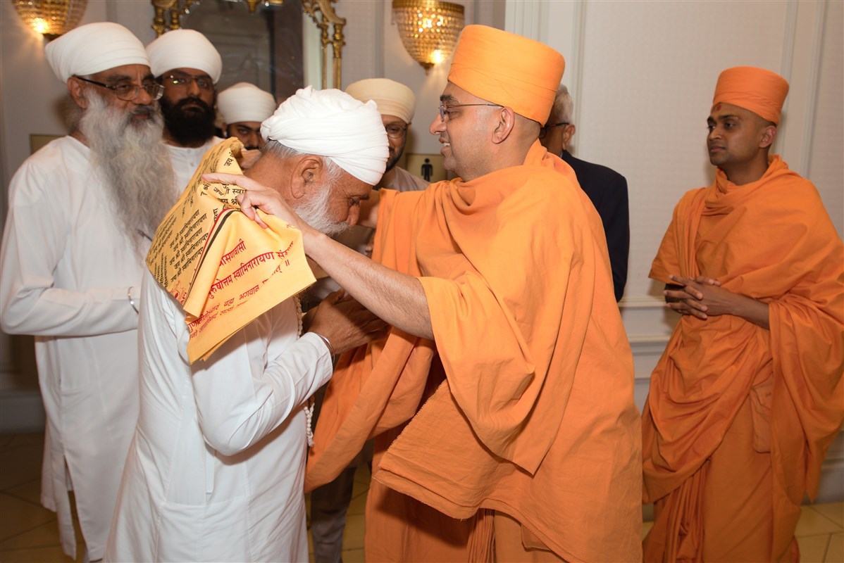 ‘Interfaith Insights - Building Bridges of Humanity’ event, organized by the Namdhari Sikh Sangat Canada in Brampton.