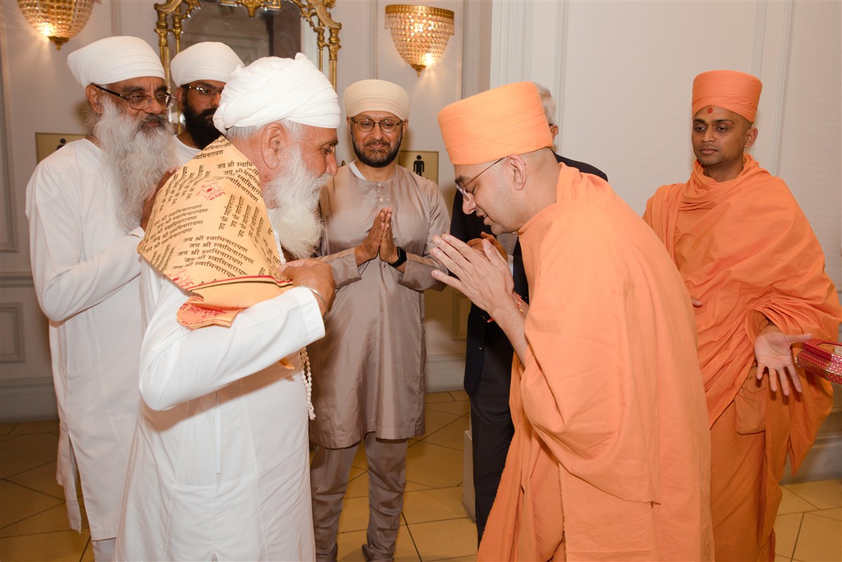 ‘Interfaith Insights - Building Bridges of Humanity’ event, organized by the Namdhari Sikh Sangat Canada in Brampton.