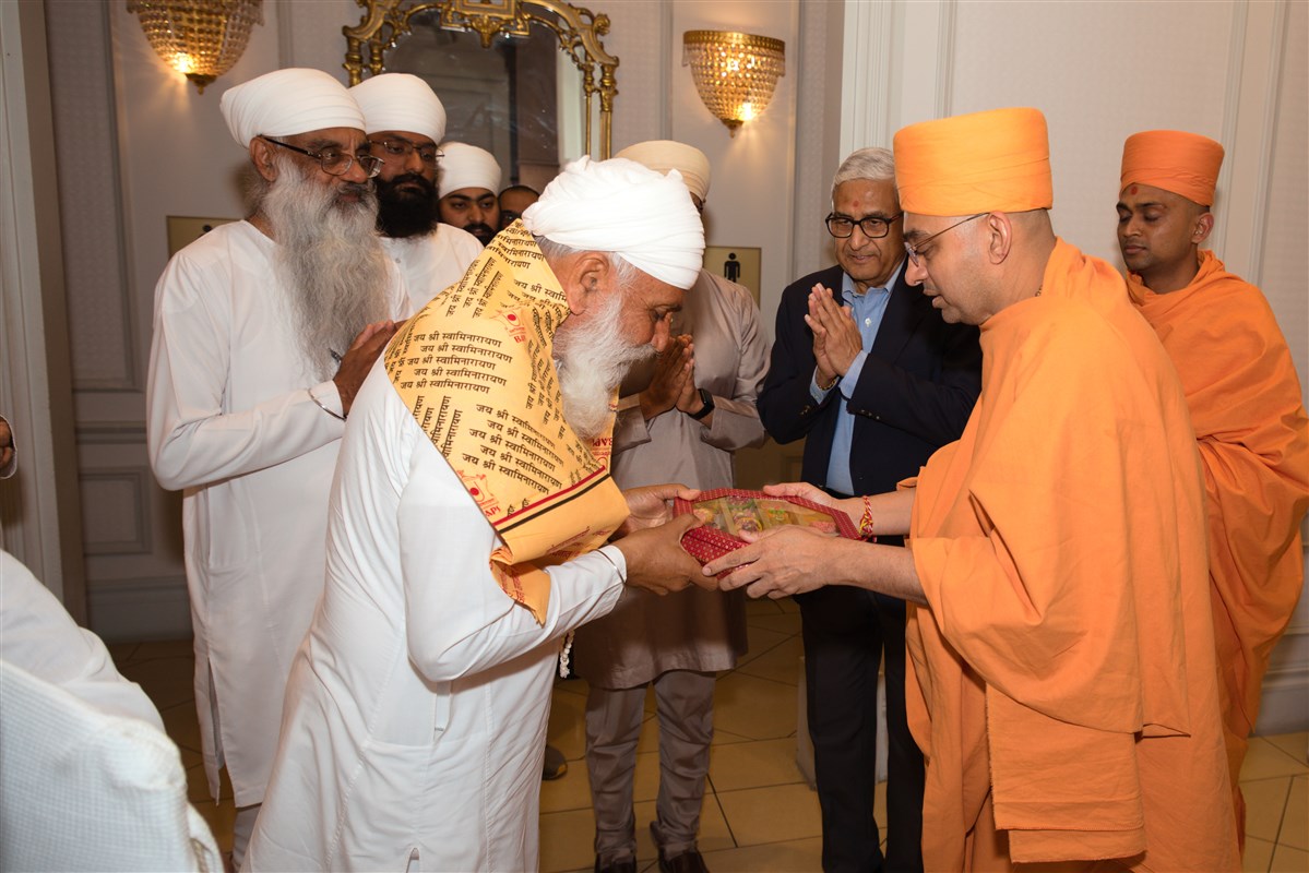 ‘Interfaith Insights - Building Bridges of Humanity’ event, organized by the Namdhari Sikh Sangat Canada in Brampton.
