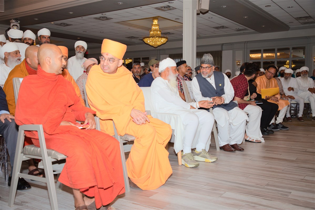 ‘Interfaith Insights - Building Bridges of Humanity’ event, organized by the Namdhari Sikh Sangat Canada in Brampton.