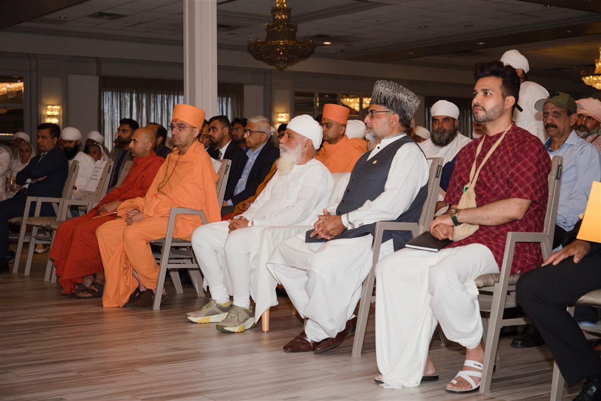‘Interfaith Insights - Building Bridges of Humanity’ event, organized by the Namdhari Sikh Sangat Canada in Brampton.