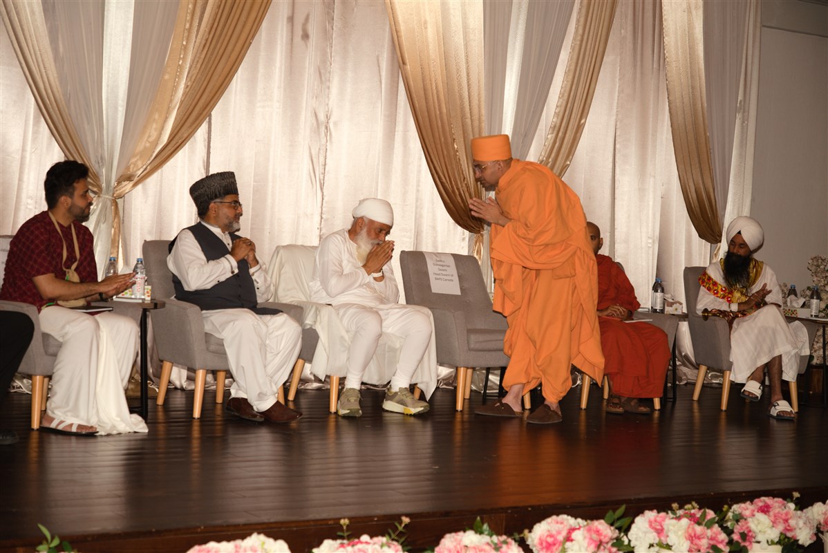 ‘Interfaith Insights - Building Bridges of Humanity’ event, organized by the Namdhari Sikh Sangat Canada in Brampton.