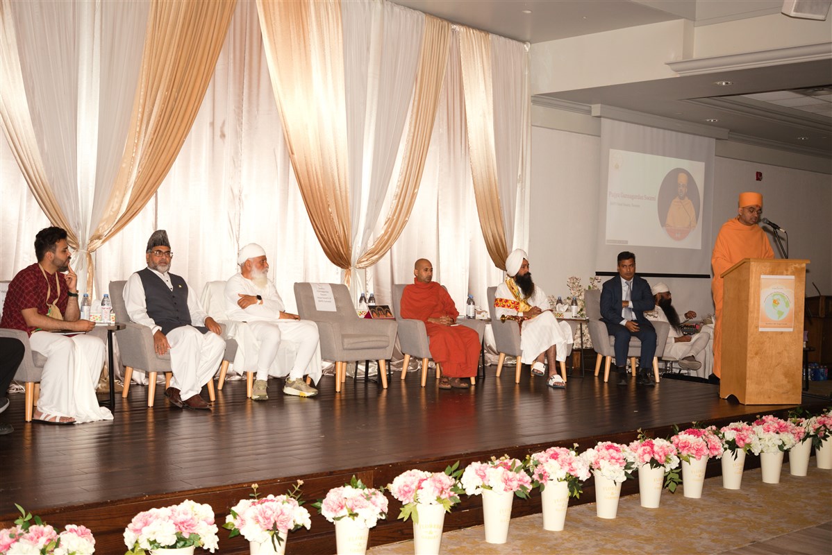 ‘Interfaith Insights - Building Bridges of Humanity’ event, organized by the Namdhari Sikh Sangat Canada in Brampton.
