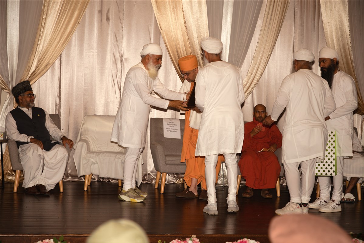 ‘Interfaith Insights - Building Bridges of Humanity’ event, organized by the Namdhari Sikh Sangat Canada in Brampton.