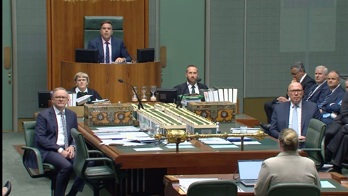 Acknowledgement at the Australian Parliament House