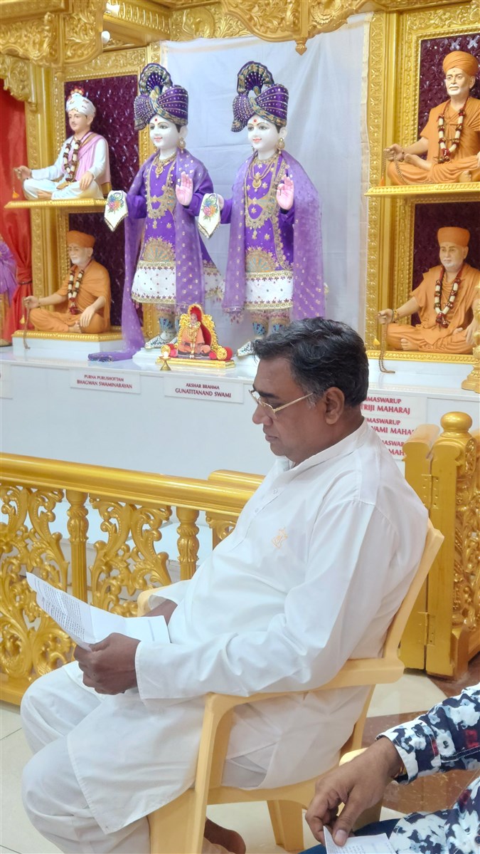 Mahant Swami Maharaj's 91st Janma Jayanti Mahotsav, Bomet