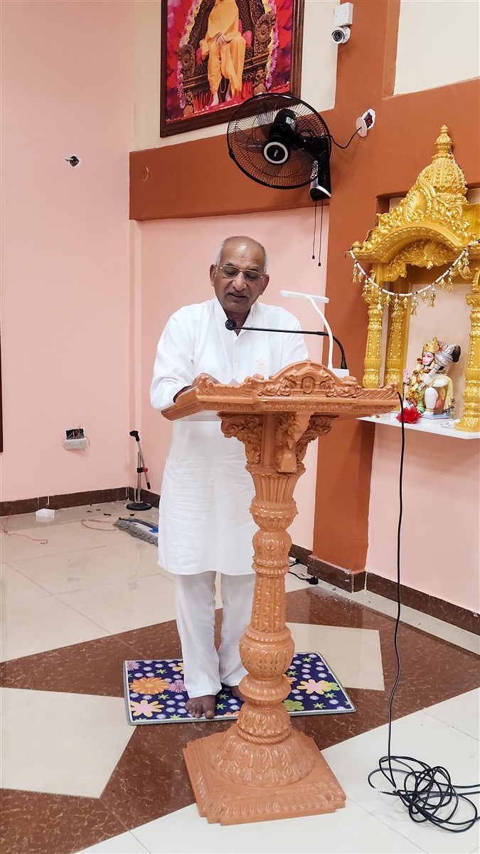 Mahant Swami Maharaj's 91st Janma Jayanti Mahotsav, Bomet