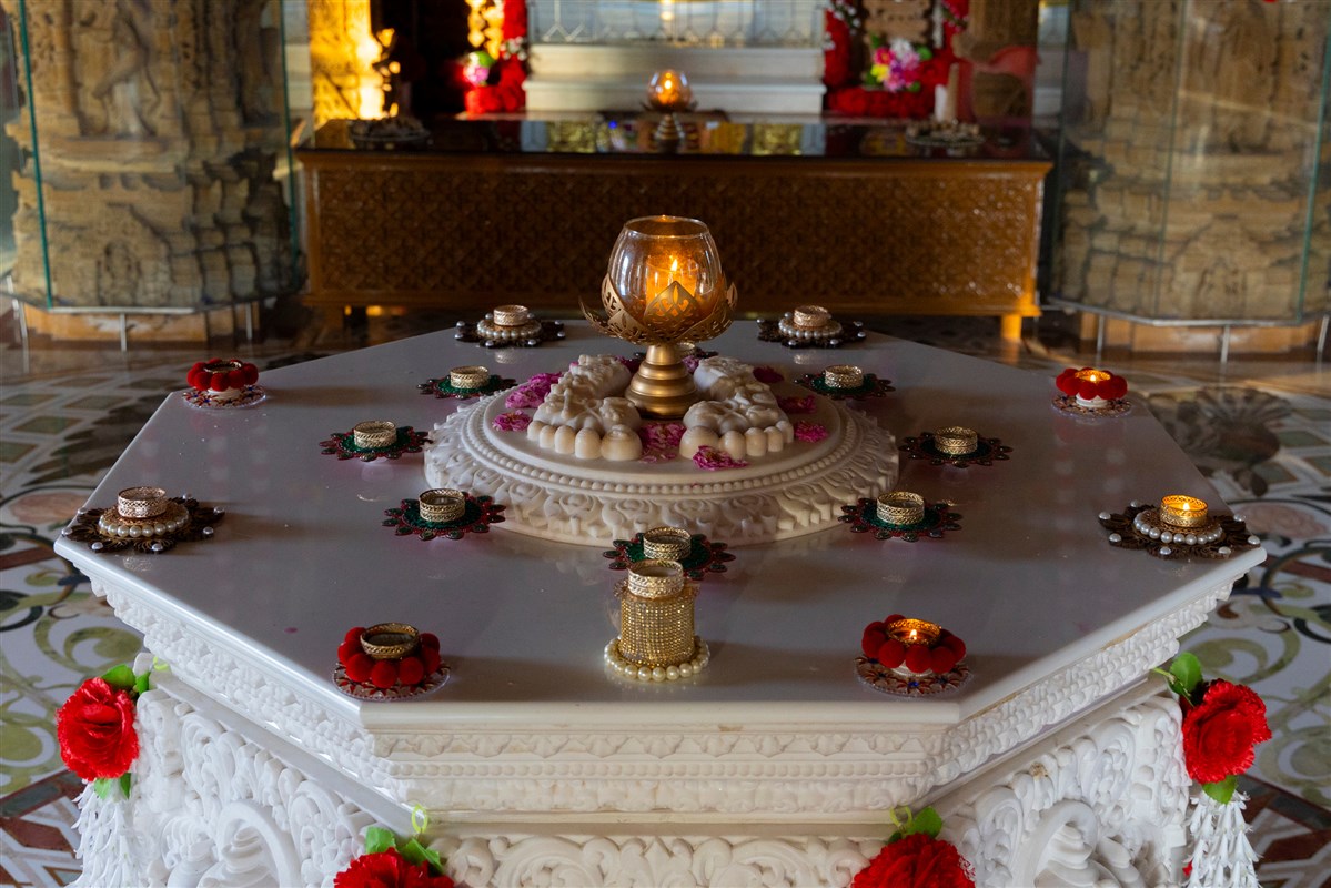 Holy charanarvind of Bhagwan Swaminarayan