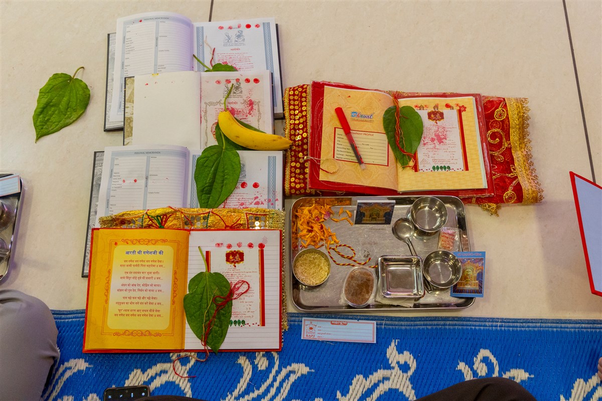Accounts books for Chopda Pujan