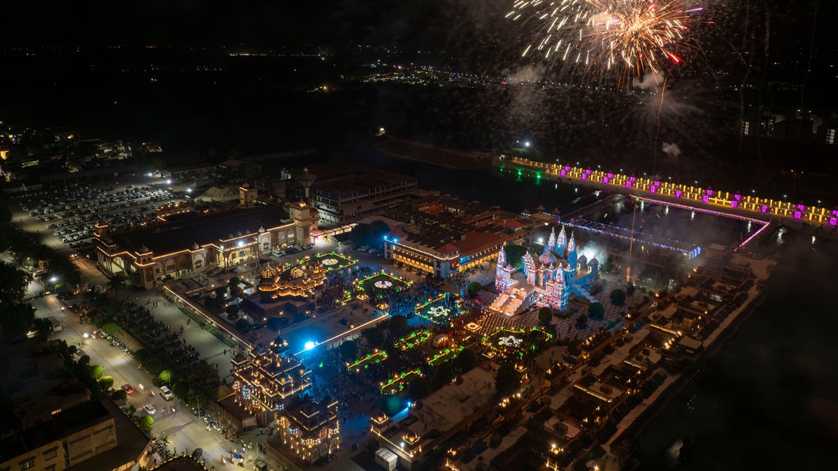Diwali fireworks show