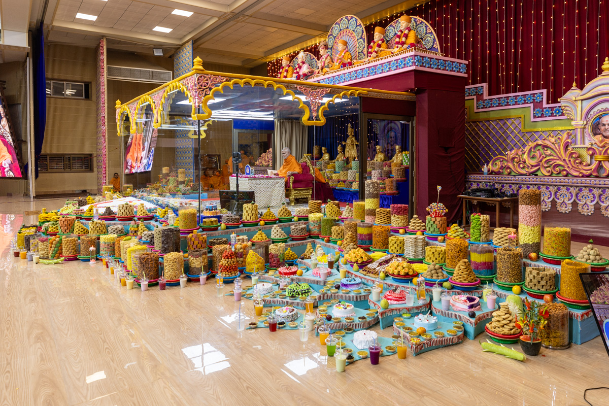 Swamishri performs his daily puja