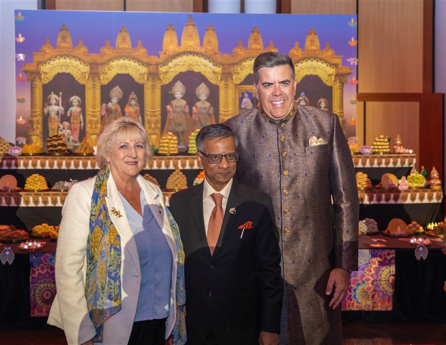 BAPS Australia celebrates Diwali in the heart of parliament: A celebration of Culture and Unity